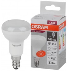 Лампа светодиодная LED Value R50 7W/840 230V E14 10X1       4058075581692  OSRAM