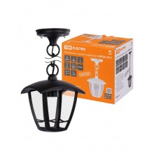 Светильник садово-парковый "СИТИ" НСУ 07-60-001 У1 4-х гранник подвесной черный  SQ0330-1303  TDM