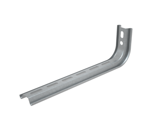 Консоль L-образная 200 мм INOX304  KSL200 INOX304  КМ - профиль