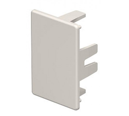 Торцевая заглушка кабельного канала WDK 30x45 мм (ПВХ,кремовый) (WDK HE30045CW)  6162584  OBO Bettermann