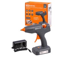 Клеевой пистолет аккумуляторный КПА-60, 11,3 мм, 12В, 2,2 А*ч Li-Ion, 60 Вт, Т=220 С "Алмаз"  SQ1024-0110  TDM