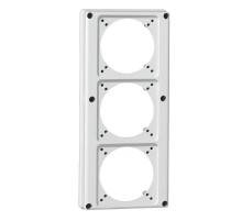 Лицевая панель - P17 Tempra Pro - 280x125 - 3 розетки 16 A  057714  Legrand