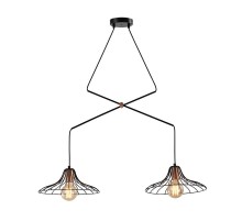Светильник подвесной (подвес) Moonlight 5150-203 2 х Е27 40Вт лофт - кантри потолочный  Б0054975  Rivoli