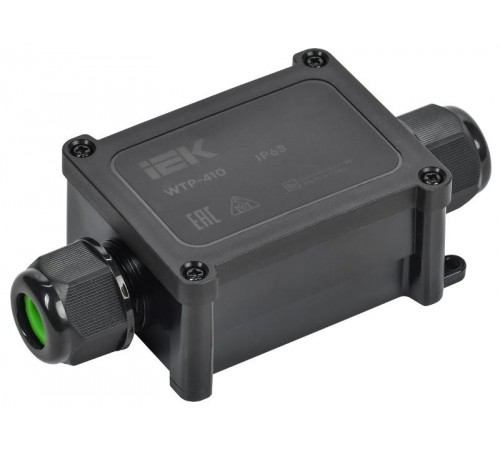 Коробка распред. герметичная WTP-410 2 ввода IP68  UWB20-I-450-40-02-68  IEK