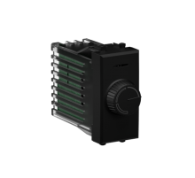 Диммер поворотный модульный, "Avanti", "Черный матовый", 1 модуль  4412131  DKC