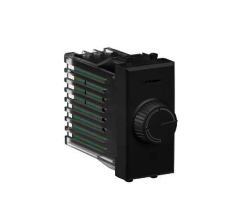 Диммер поворотный модульный, "Avanti", "Черный матовый", 1 модуль  4412131  DKC