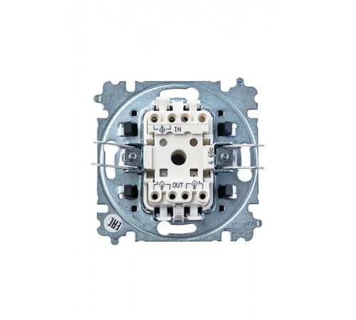 ABB Levit Серый / белый Переключатель 1-кл.  3559H-A06445 16W  2CHH590645A6016  ABB