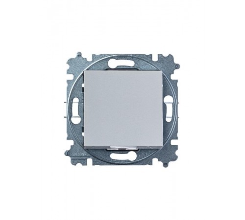 ABB Levit Серый / белый Переключатель 1-кл.  3559H-A06445 16W  2CHH590645A6016  ABB