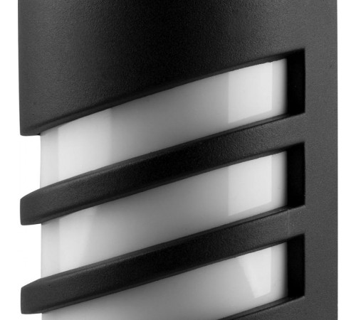 Светильник архитектурный настенный DH0603 230V без лампы E27, 245*120*80 черный  11875  FERON