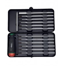 Отвертка c регулировкой крутящего момента Серия Nm 0,6-1,5 с набором насадок 12 шт в кейсе  10099116  Felo