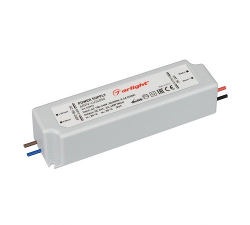 Блок питания ARPV-LV24050 (24V, 2.0A, 48W)  010993  Arlight