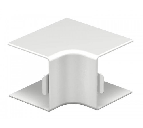 Крышка внутреннего угла кабельного канала WDK 40x40 мм (ПВХ,светло-серый) (WDK HI40040LGR)  6182119  OBO Bettermann