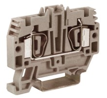 HMM.4GR, проходной зажим 4 кв.мм серый  ZHM250GR-RET  DKC