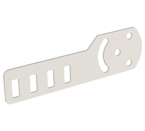 Пластина шарнирная h=50мм RAL 9016  CLM51D-PSH-050-9016  IEK