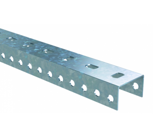 П-образный профиль PSM, L6000, толщ.2,5 мм, цинк-ламельный  BPM2960ZL  DKC