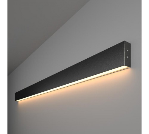 Светильник светодиодный накладной линейный односторонний128см 25W 3000K черная шагрень (101-100-30-128)  a042933  Elektrostandard