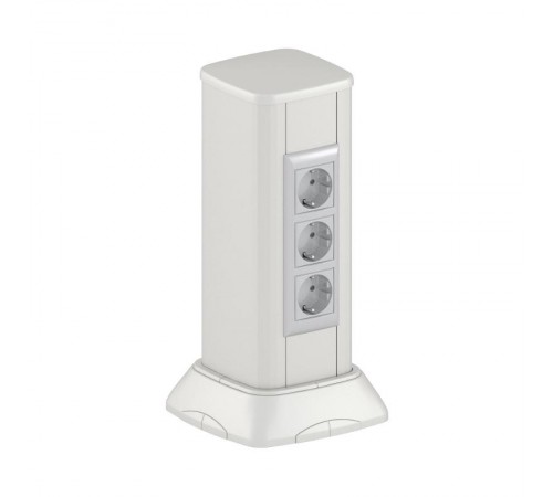 Миниколонна алюминиевая, 0.35м, цвет серый металлик  19531  DKC