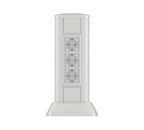 Миниколонна алюминиевая, 0.35м, цвет серый металлик  19531  DKC