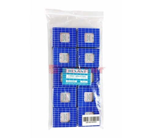 ДЕЛИТЕЛЬ  ТВ  х 3 под F разъём 5-2500 МГц "СПУТНИК"  05-6202  REXANT