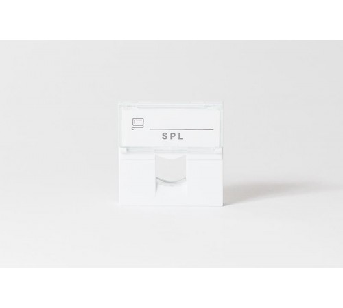 Лицевая панель  45x45 мм, для 1 модуля Keystone  500024  SPL