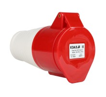 Розетка 225-32А-6h-380AC-3P+PE+N-IP44  222753  КЭАЗ