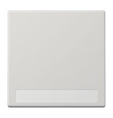 Клавиша для  выключателя с полем для надписи; светло-серая  LS990NALG  Jung