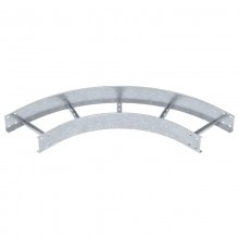 Угловая секция 90° лестничного лотка 110х300 мм R=500 мм (LB 90 1130 R5 FT)  6217774  OBO Bettermann