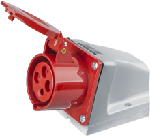 Розетка 14 295 NCA-SR114-16-380 стационарная наружная 16А 3P+PE IP44 14295 Navigator