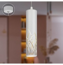 Светильник подвесной (подвес)  PL25 WH MR16 GU10 потолочный цилиндр белый  Б0061375  ЭРА