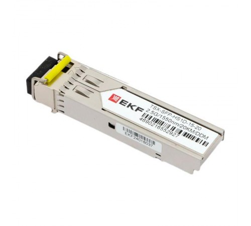 SFP модуль 2,5 Гбит одинарное одномодовое оптоволокно 1550нм дальность 20км TSX TSX-SFP-HS1D-15-20EKF