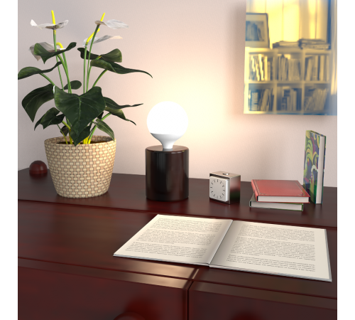 Лампа светодиодная Black LED G95 E27 16W 1400lm 4100K  105102216  Gauss