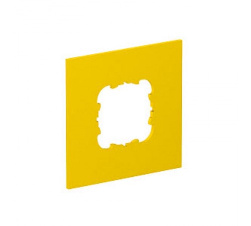Накладка блока питания VH для монтажа устройств, 95x95 мм (желтый) (VH-P2)  6109834  OBO Bettermann