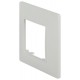 Рамка для розеток и выключателей Elegance 14-5001-01М на 1 пост, белый матовый  Б0065794  ЭРА