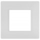 Рамка для розеток и выключателей Elegance 14-5001-01М на 1 пост, белый матовый  Б0065794  ЭРА