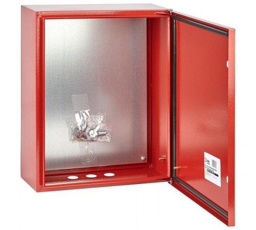Корпус металлический  SIMPLE ЩМПг-06 (500х400х175) IP54 У2 красный RAL 3000   Б0047704  ЭРА