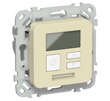 FLITE Термостат электронный с дисплеем 16А Т-ФлН навахо  FI-RT11-K87  IEK