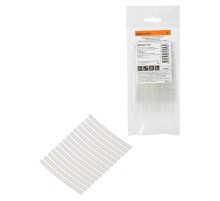 Набор трубок термоусаживаемых, клеевых ТТк(3:1) "Моноцвет, прозрачный 4,8/1,5 "  SQ0548-3104  TDM