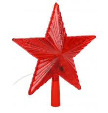 Светодиодная елочная верхушка Звезда, ENGEV-02 31 LED, h21 см,длина провода 2,5 м., 220V, IP20  Б0056008  ЭРА