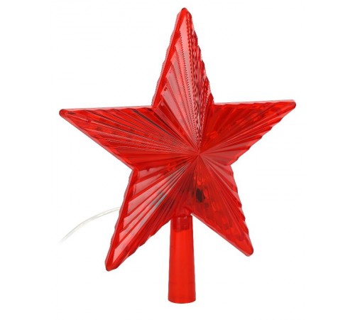 Светодиодная елочная верхушка Звезда, ENGEV-02 31 LED, h21 см,длина провода 2,5 м., 220V, IP20  Б0056008  ЭРА