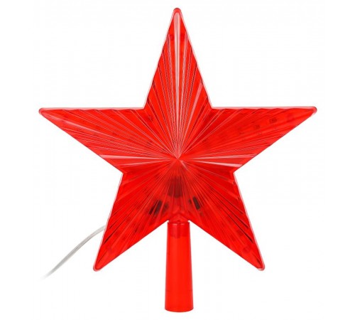 Светодиодная елочная верхушка Звезда, ENGEV-02 31 LED, h21 см,длина провода 2,5 м., 220V, IP20  Б0056008  ЭРА