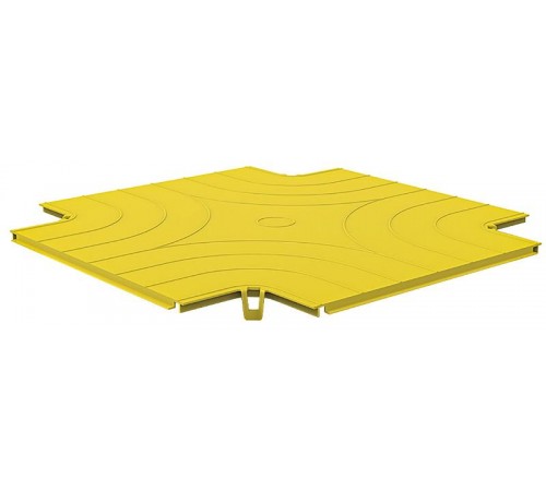 ITK Крышка Х-соединителя горизонтальная опт. лотка 360мм  DS-360-38844  ITK