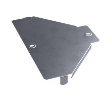 Крышка переходника симметричного Стандарт INOX (AISI 316) 300х100  PR16.6038  Промрукав