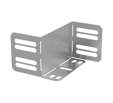 Переходник упрощённый горизонтальный Стандарт INOX (AISI 304) на 100 мм Н80  PR16.6119  Промрукав