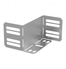 Переходник упрощённый горизонтальный Стандарт INOX (AISI 304) на 100 мм Н80  PR16.6119  Промрукав