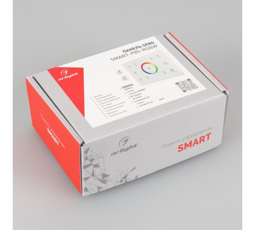Панель Sens SMART-P85-RGBW White (230V, 4 зоны, 2.4G) (Arlight, IP20 Пластик, 5 лет)  028404  Arlight