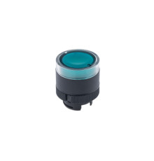 Головка кнопки прозрачная, зеленый, пласт. MTB2-EW33  43221  ОВЕН