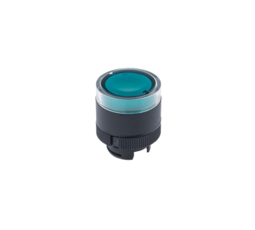 Головка кнопки прозрачная, зеленый, пласт. MTB2-EW33  43221  ОВЕН