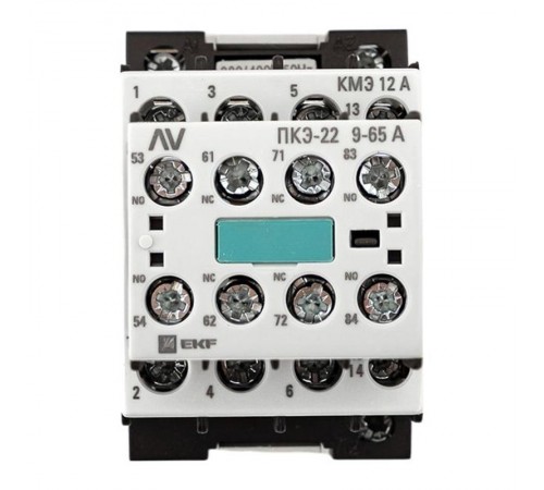 Комплект КМЭ 12А 1NO 400В с дополнительными контактами 2НО+2НЗ АС EKF AVERES  ctr-s-12-10-400-av-22  EKF