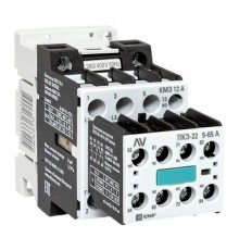 Комплект КМЭ 12А 1NO 400В с дополнительными контактами 2НО+2НЗ АС EKF AVERES  ctr-s-12-10-400-av-22  EKF