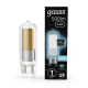 Лампа светодиодная Black LED G9 AC220-240V 5.5W 500lm 4100K Glass  107809205  Gauss